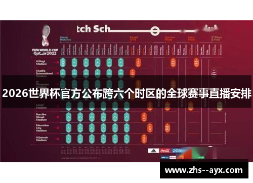 2026世界杯官方公布跨六个时区的全球赛事直播安排 2026世界杯官方公布跨六个时区的全球赛事直播安排