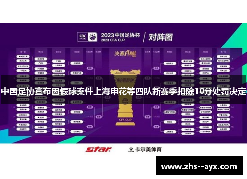 中国足协宣布因假球案件上海申花等四队新赛季扣除10分处罚决定 中国足协宣布因假球案件上海申花等四队新赛季扣除10分处罚决定